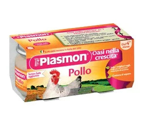 PLASMON OMOGENEIZZATO POLLO 80 G X 2 PEZZI - Farmaspeed