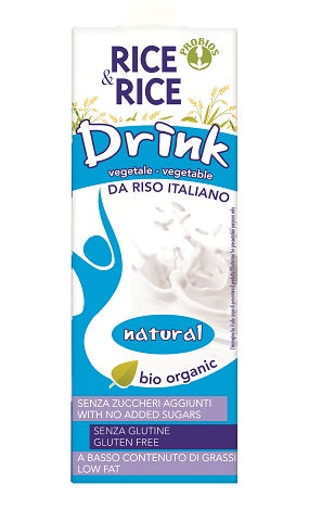 RICE&RICE NATURAL RICE DRINK 1 LITER