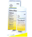 STRISCE MISURAZIONE GLICOSURIA E CHETONURIA KETODIASTIX 50 PEZZI