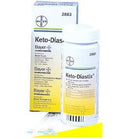 STRISCE MISURAZIONE GLICOSURIA E CHETONURIA KETODIASTIX 50 PEZZI - Farmaspeed