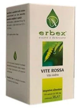 VITE ROSSA 100 CAPSULE 380MG - Farmaspeed