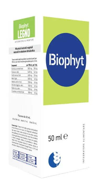 BIOPHYT LEGNO 50 ML SOLUZIONE IDROALCOLICA - Farmaspeed