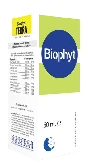 BIOPHYT TERRA 50 ML SOLUZIONE IDROALCOLICA - Farmaspeed