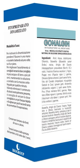 GONALGIN SOLUZIONE IDROALCOLICA 50 ML