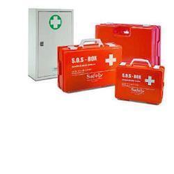 CASSETTA PRONTO SOCCORSO VUOTA METALLICA 46X30X14 - Farmaspeed