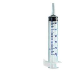 SYRINGE 50CC 1 PIECE FOR CATHETER