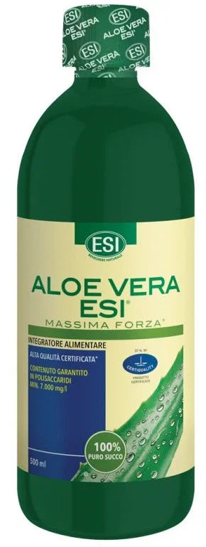 ESI ALOE VERA SUCCO MASSIMA FORZA 500 ML - Farmaspeed