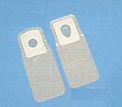 PEDIATRIC URINE COLLECTOR FEMALE MODEL BABYRAC F IN ANTI-ALLERGIC PVC SILICONE ADHESIVE 1 PIECE