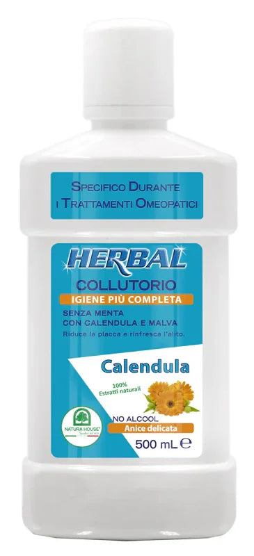 HERBAL COLLUTORIO CALENDULA E MALVA 500 ML - Farmaspeed