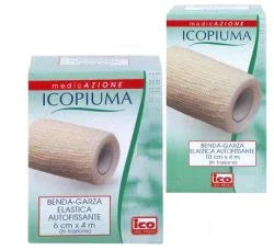 ICOPIUMA BENDA GARZA ELASTICA AUTOFISSANTE CM10X4MT 1 PEZZO - Farmaspeed