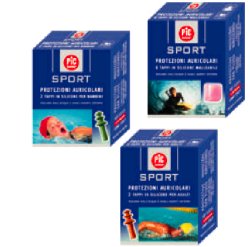 PIC SPORT SILICONE EARPLUG FOR CHILDREN 2 PIECES
