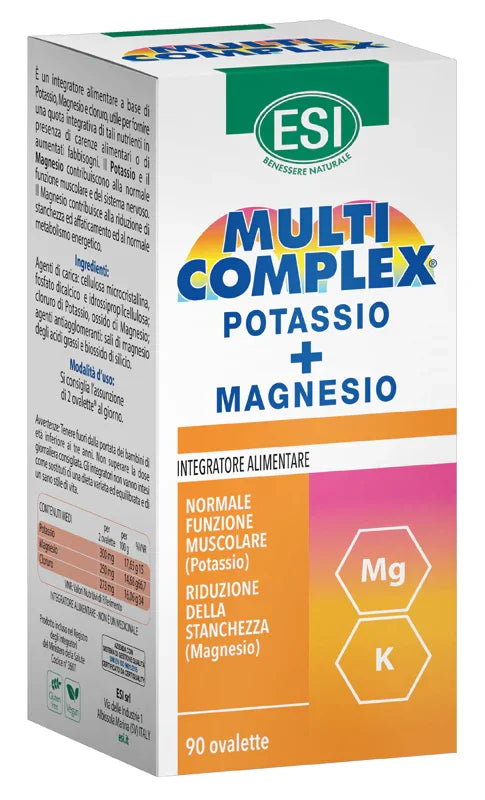 ESI MULTICOMPLEX POTASSIO MG 90 OVALETTE - Farmaspeed