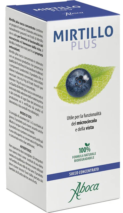 MIRTILLO PLUS SUCCO CONCENTRATO 100 ML - Farmaspeed