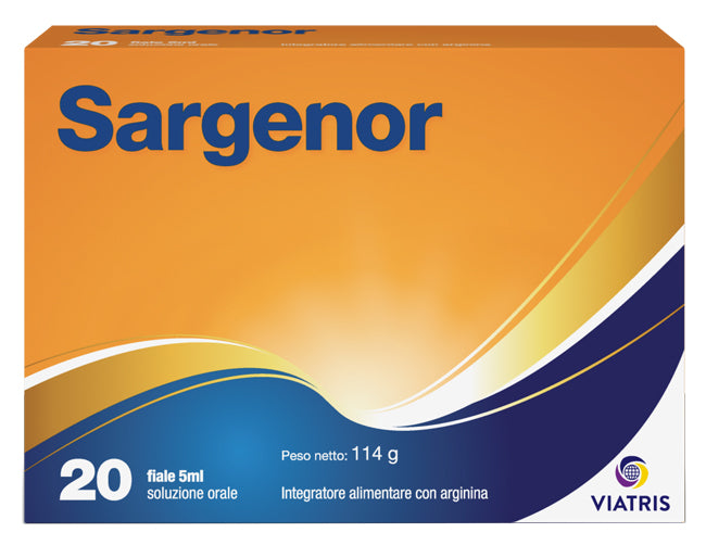 SARGENOR 20 VIALS 5 ML