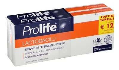 PROLIFE LACTOBACILLI DUE CONFEZIONI DA 7 FLACONCINI DA 8 ML - Farmaspeed