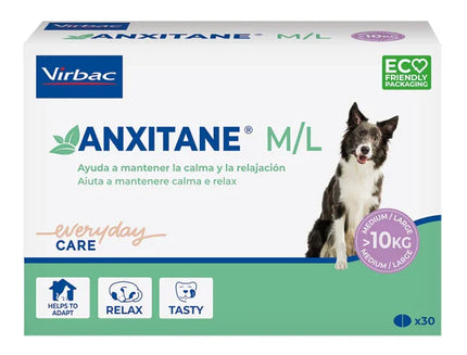 ANXITANE M/L SUPPLEMENTO NUTRIZIONALE SCATOLA 30 COMPRESSE APPETIBILI - Farmaspeed