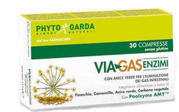 VIAGAS ENZYMES 30 TABLETS