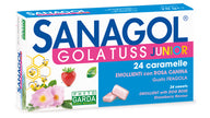 SANAGOL GOLA TUSS JUNIOR STRAWBERRY 24 SWEETS