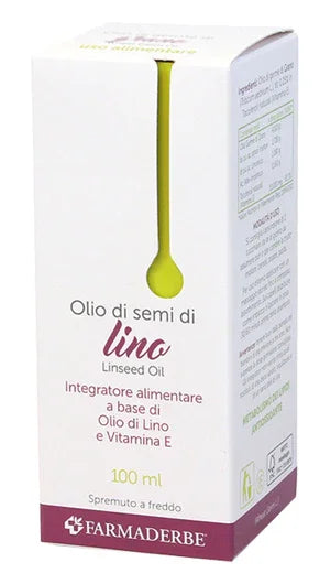 OLIO ALIMENTARE LINO SEMI 100 ML - Farmaspeed