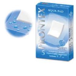 GARZA COMPRESSA PRONTEX AQUA PAD 5X7CM - Farmaspeed
