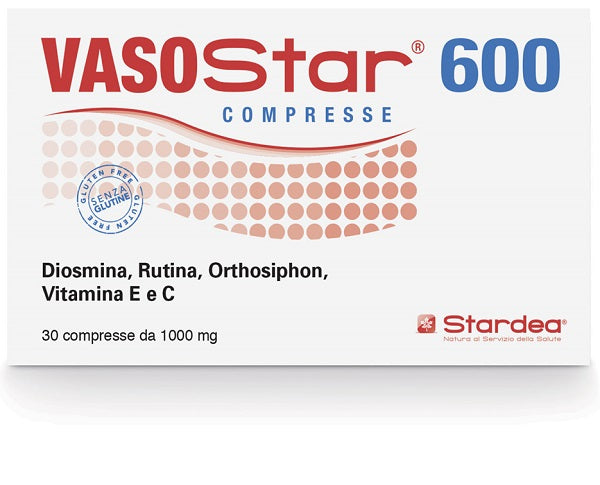 VASOSTAR 600 30 TABLETS 1.000 MG