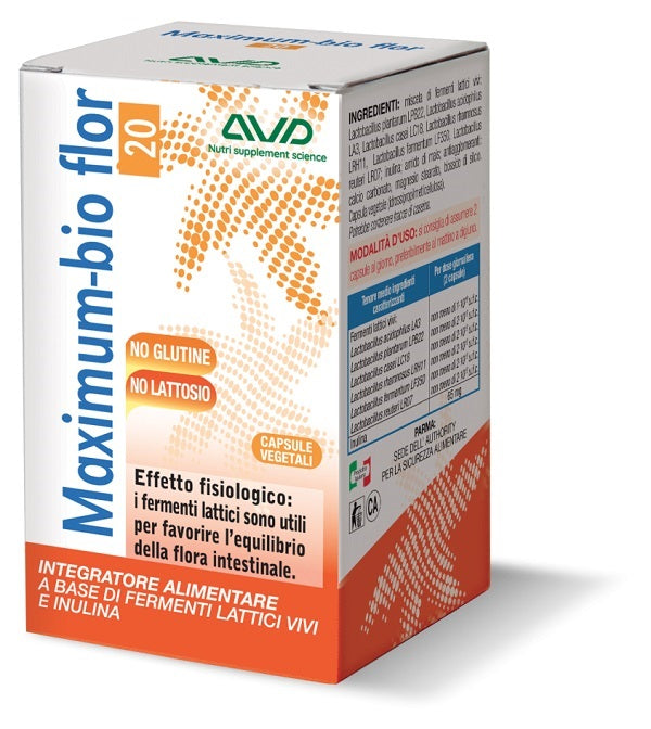 MAXIMUM BIO FLOR 20 75 CAPSULES