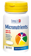 LONGLIFE MICRONUTRIENTS 30 TAVOLETTE RIVESTITE