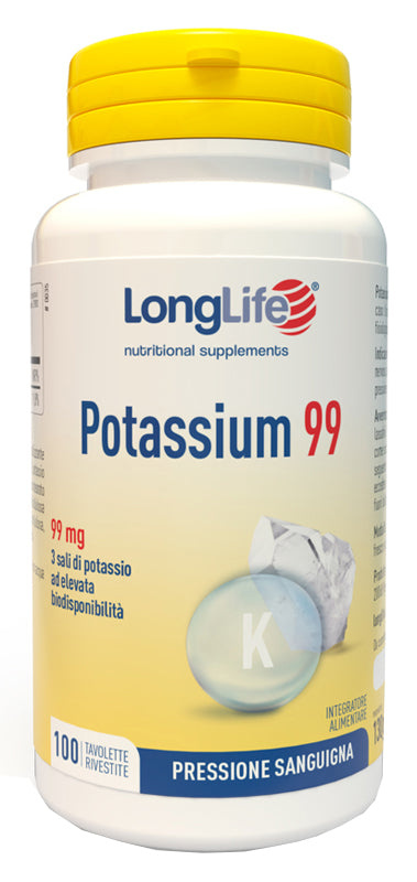 LONGLIFE POTASSIUM 99 100 TABLETS