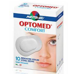 GARZA OCULARE MEDICATA MASTER-AID OPTOMED COMFORT 10 PEZZI - Farmaspeed