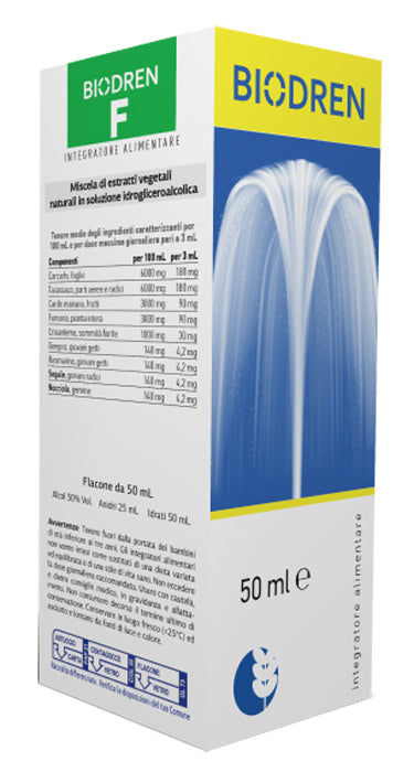 BIODREN F 50 ML SOLUZIONE IDROALCOLICA