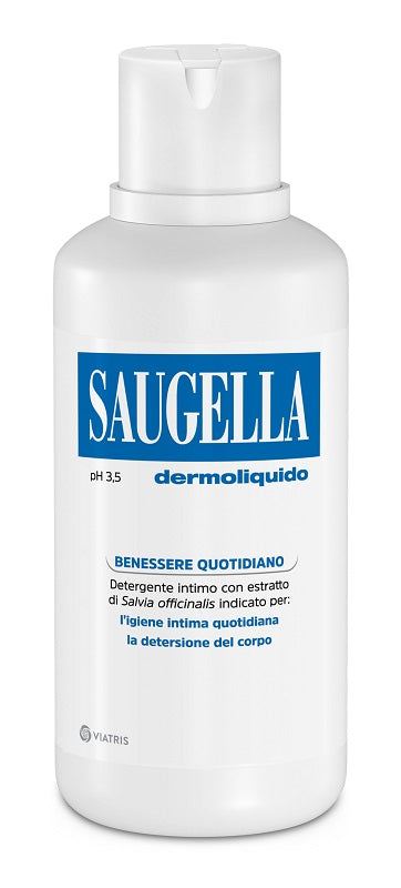 SAUGELLA DERMOLIQUIDO PH 3.5 INTIMATE CLEANSER DAILY WELLBEING 500 ML