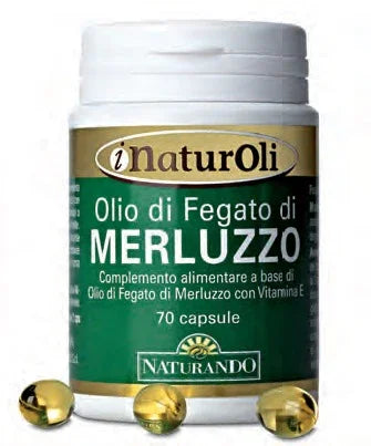 NATUROLI OLIO DI FEGATO DI MERLUZZO 70 SOFTGEL - Farmaspeed