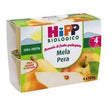 HIPP BIO FRUTTA GRATTUGGIATA MELA PERA 4X100 G - Farmaspeed