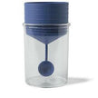STERILE TRANSPARENT PIC CONTAINER FOR COPROLOGICAL ANALYSIS + SPECIMEN SPOON SCREW CAP SELF-ADHESIVE LABEL