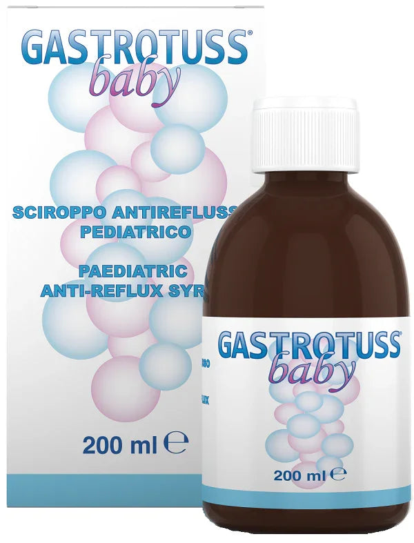 BABY SCIROPPO ANTIREFLUSSO GASTROTUSS 200 ML - Farmaspeed