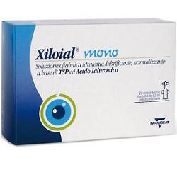 SOLUZIONE OFTALMICA IDRATANTE LUBRIFICANTE XILOIAL 20 MONODOSE DA 0,5ML - Farmaspeed