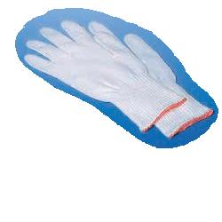 NON-SURGICAL WHITE COTTON GLOVE SIZE 7.5 IN PACK
