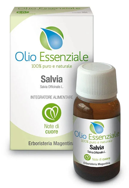 SALVIA OFFICINALIS OLIO ESSENZIALE 10 ML - Farmaspeed