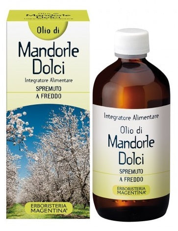MANDORLE DOLCI OLIO VEGETALE 250 ML