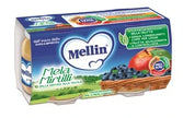 MELLIN OMOGENEIZZATO MELA MIRTILLO 100 G 2 PEZZI - Farmaspeed