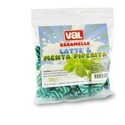 VAL CARAMELLA LATTE MENTA BUSTA 50 G - Farmaspeed