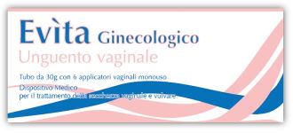 EVITA GYNECOLOG VAGINAL OINTMENT 30 G TUBE + 6 DISPOSABLE VAGINAL APPLICATORS