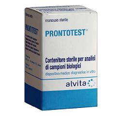CONTENITORE ALVITA PRONTOTEST PER ANALISI DI CAMPIONI BIOLOGICI 60ML