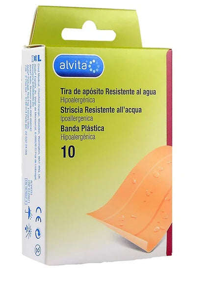 CEROTTO IMPERMEABILE ALVITA 10 X 6 CM 10 PEZZI - Farmaspeed