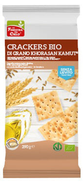 FSC ORGANIC VEGAN YEAST-FREE KAMUT CRACKERS WITH EXTRA VIRGIN OLIVE OIL 290 G