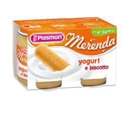 PLASMON OMOGENEIZZATO YOGURT BISCOTTO 120 G X 2 PEZZI - Farmaspeed