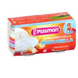 PLASMON OMOGENEIZZATO FORMAGGINO MOZZARELLA 80 G X 2 PEZZI - Farmaspeed