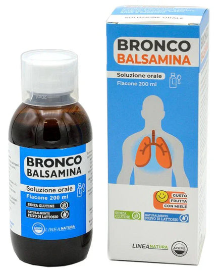 BRONCOBALSAMINA SOLUZIONE ORALE 200 ML GUSTO FRUTTA CON MIELE - Farmaspeed