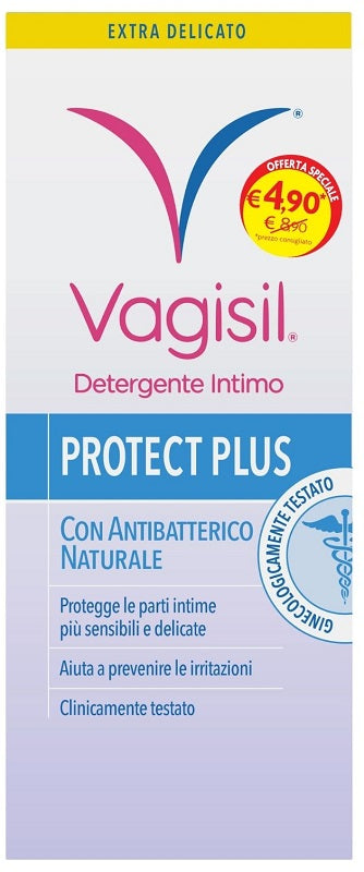 VAGISIL INTIMATE CLEANSER PROTECT PLUS 250 ML