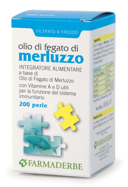 OLIO DI FEGATO DI MERLUZZO 70 PERLE